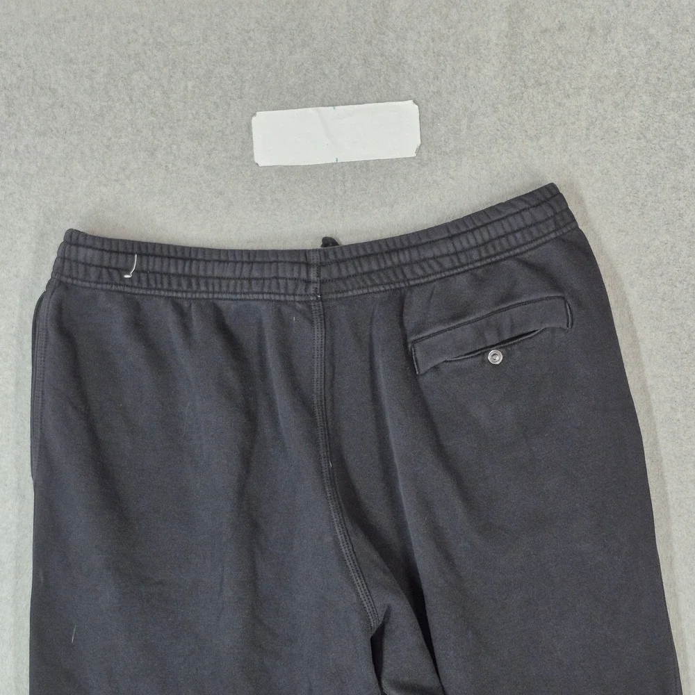 Nike Men Activewear Pants XXL Black Sweatpants Fleece 826431-010 Logo 25